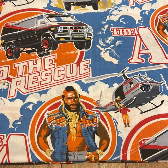 Vintage, Rare The A Team To The Rescue Mr T, 1983, Pillow Sham - Picture 3 of 7